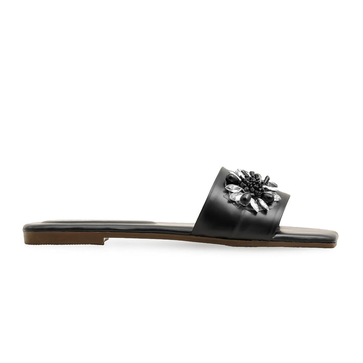 Black Casual Slipper CL2112