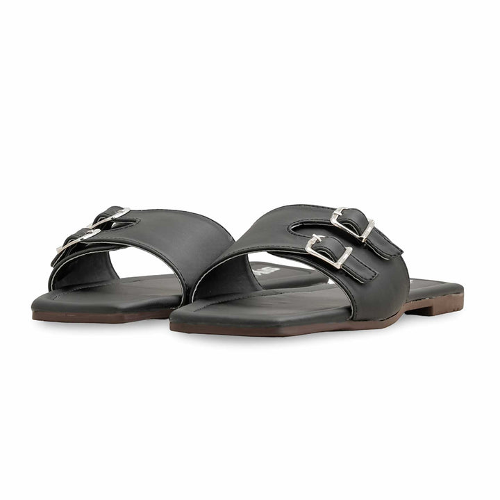 Black Casual Slipper CL2123
