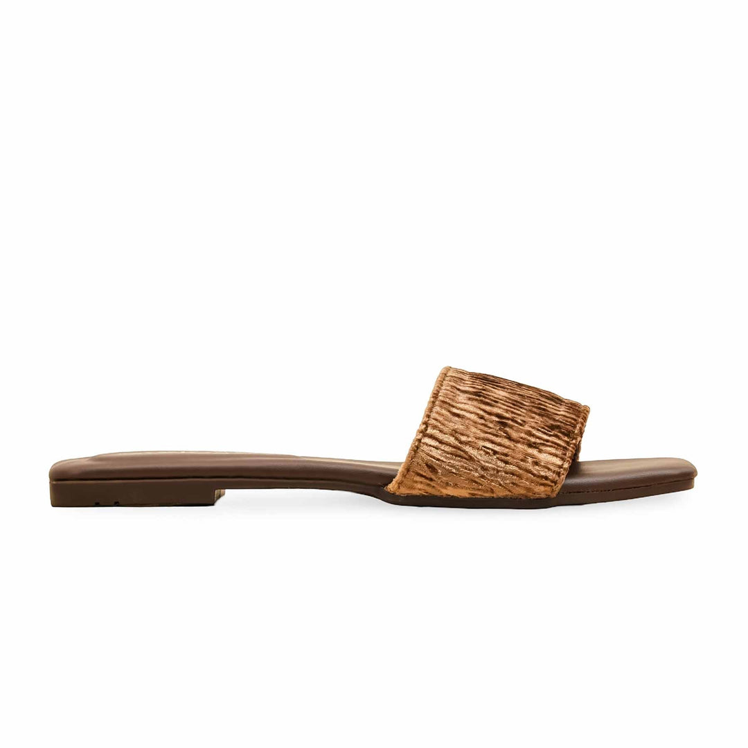 Brown Casual Slipper For Women CL2127