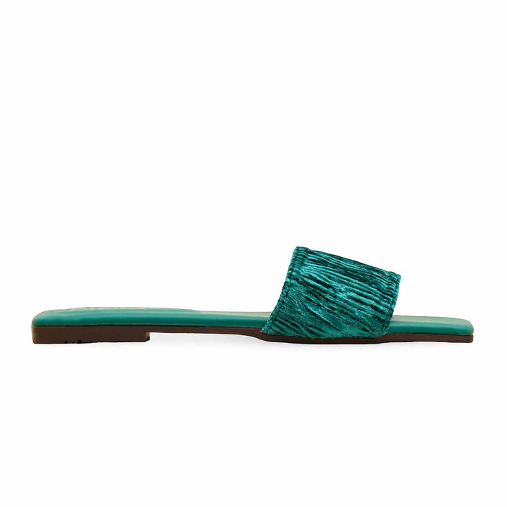 Green Casual Slipper For Women CL2127