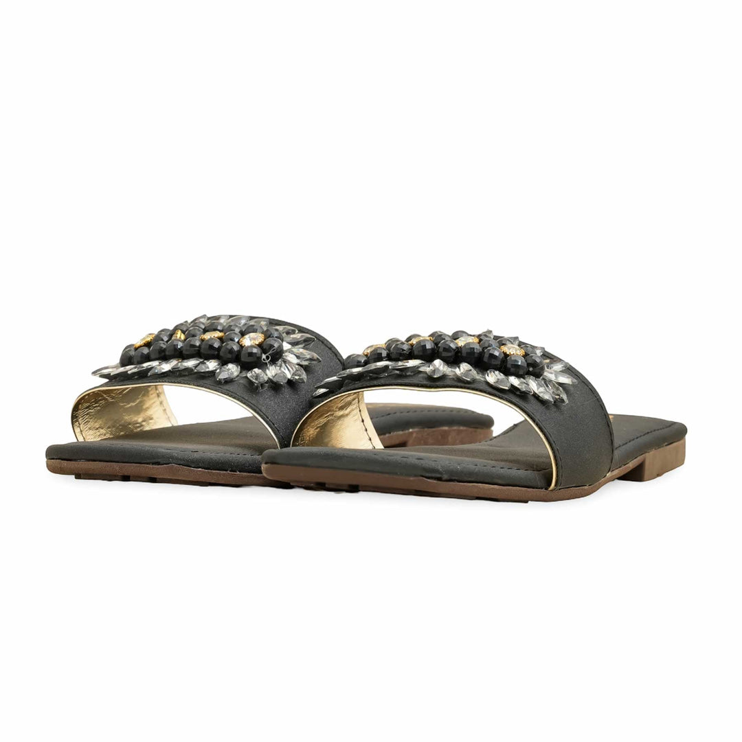 Black Casual Slipper CL2132