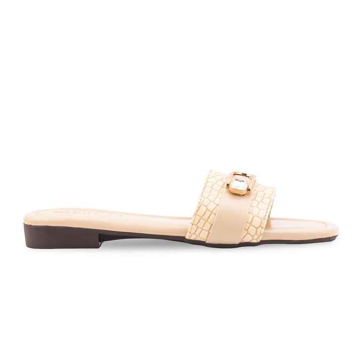 Cream Casual Slipper For Women CL2144
