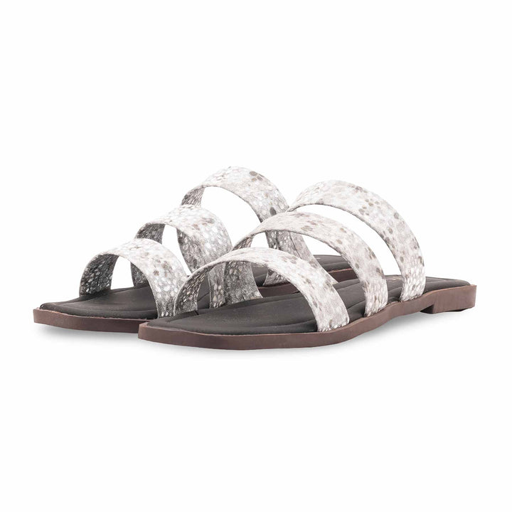 Grey Casual Slipper For Women CL2168