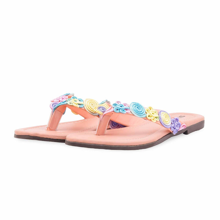 Pink Casual Chappal For Women CL2175