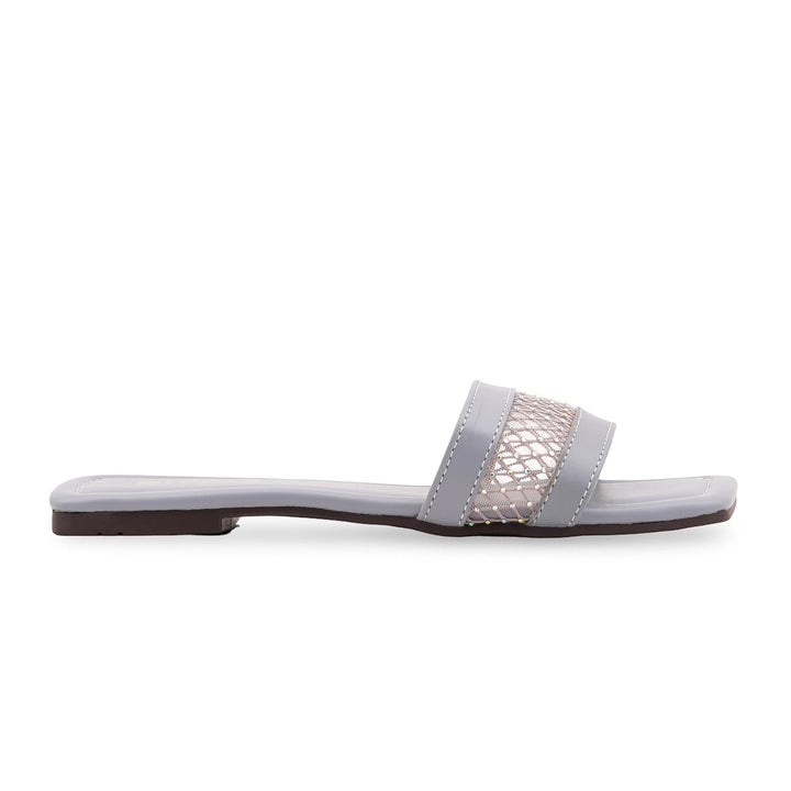Sky Blue Casual Slipper For Ladies CL2180