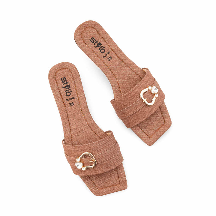 Fawn Casual Slipper For Women CL2183
