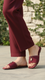 Maroon Casual Slipper For Women CL2246