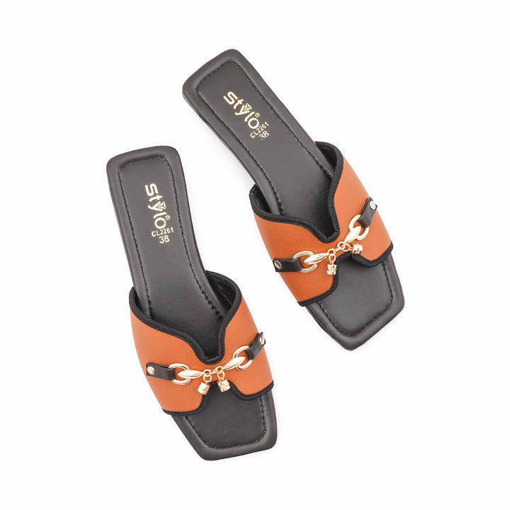 Mustard Casual Slipper For Women CL2261