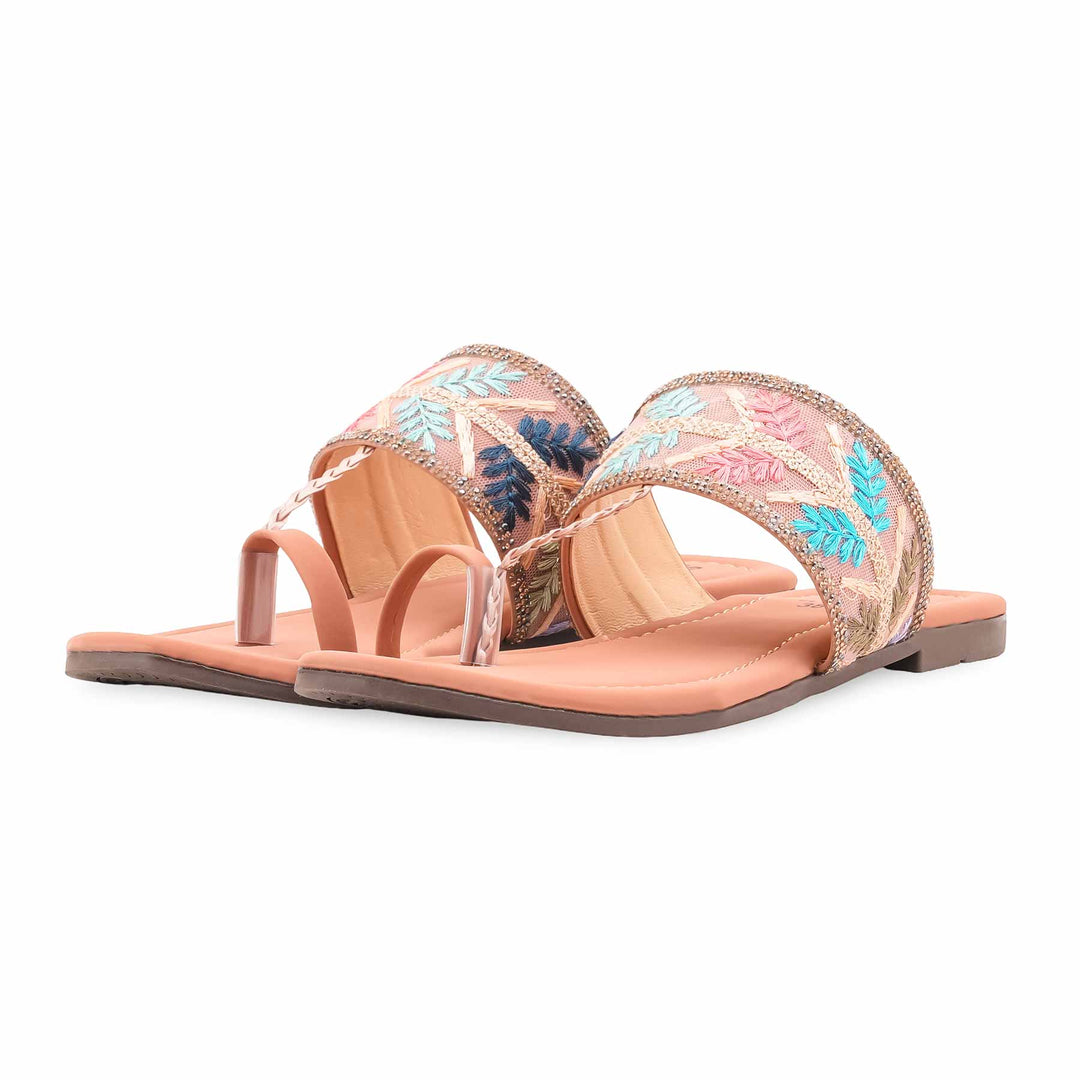 Pink Casual Chappal For Women CL2262