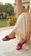 Maroon Casual Slipper For Women CL2272