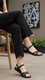 Black Casual Sandal CL5450