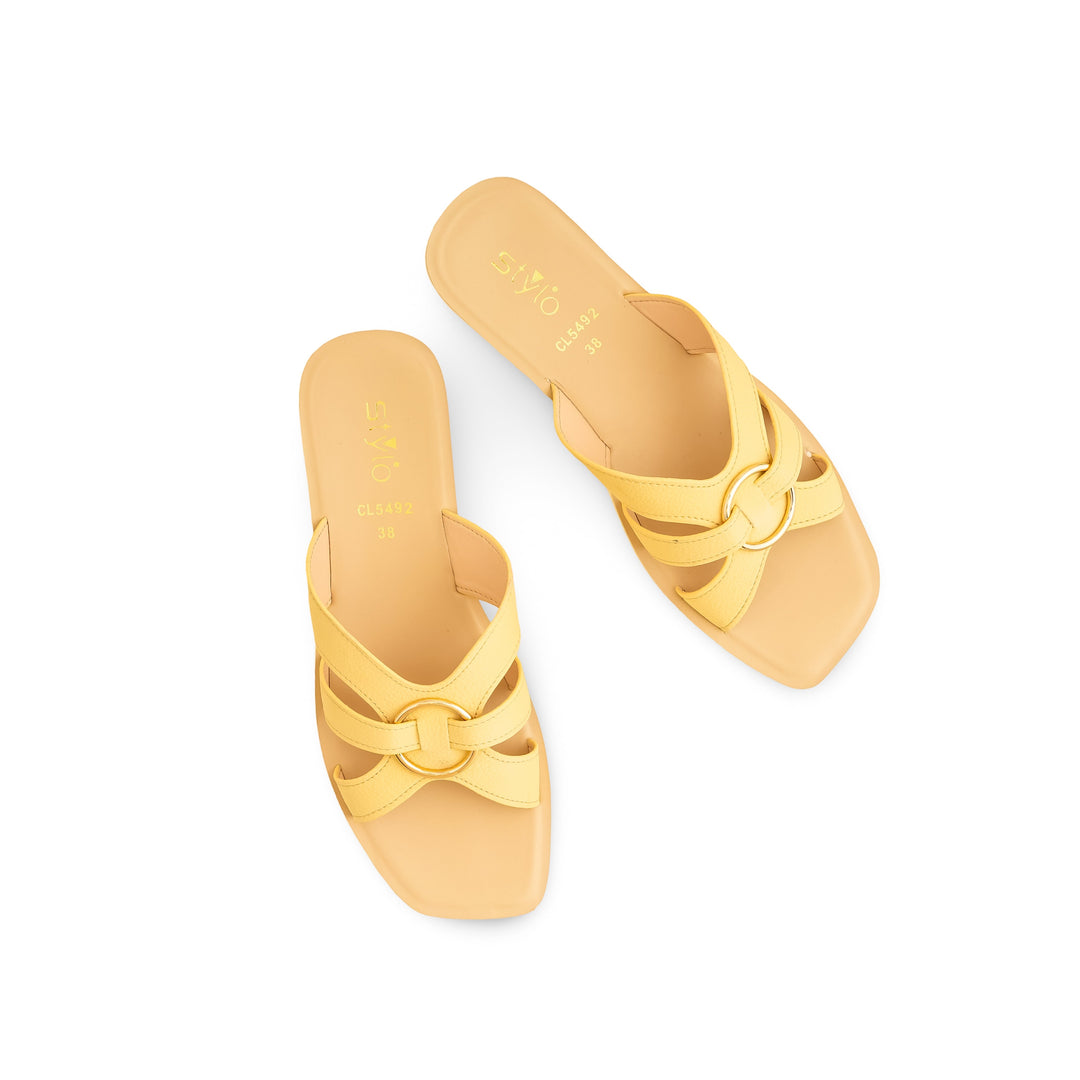 Yellow Casual Softy CL5492