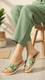 Green Casual Softy For Women CL5509