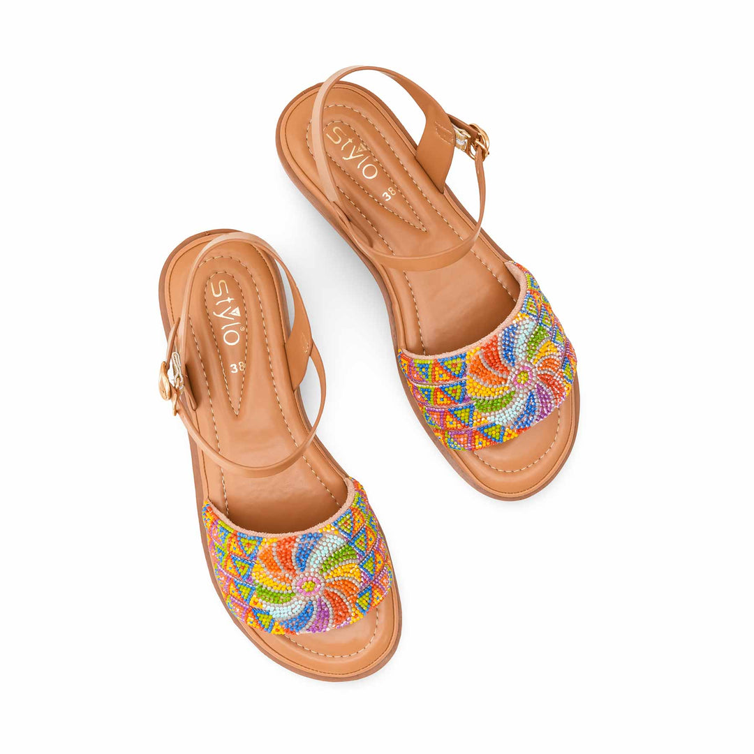 Beige Casual Softy For Ladies CL5615