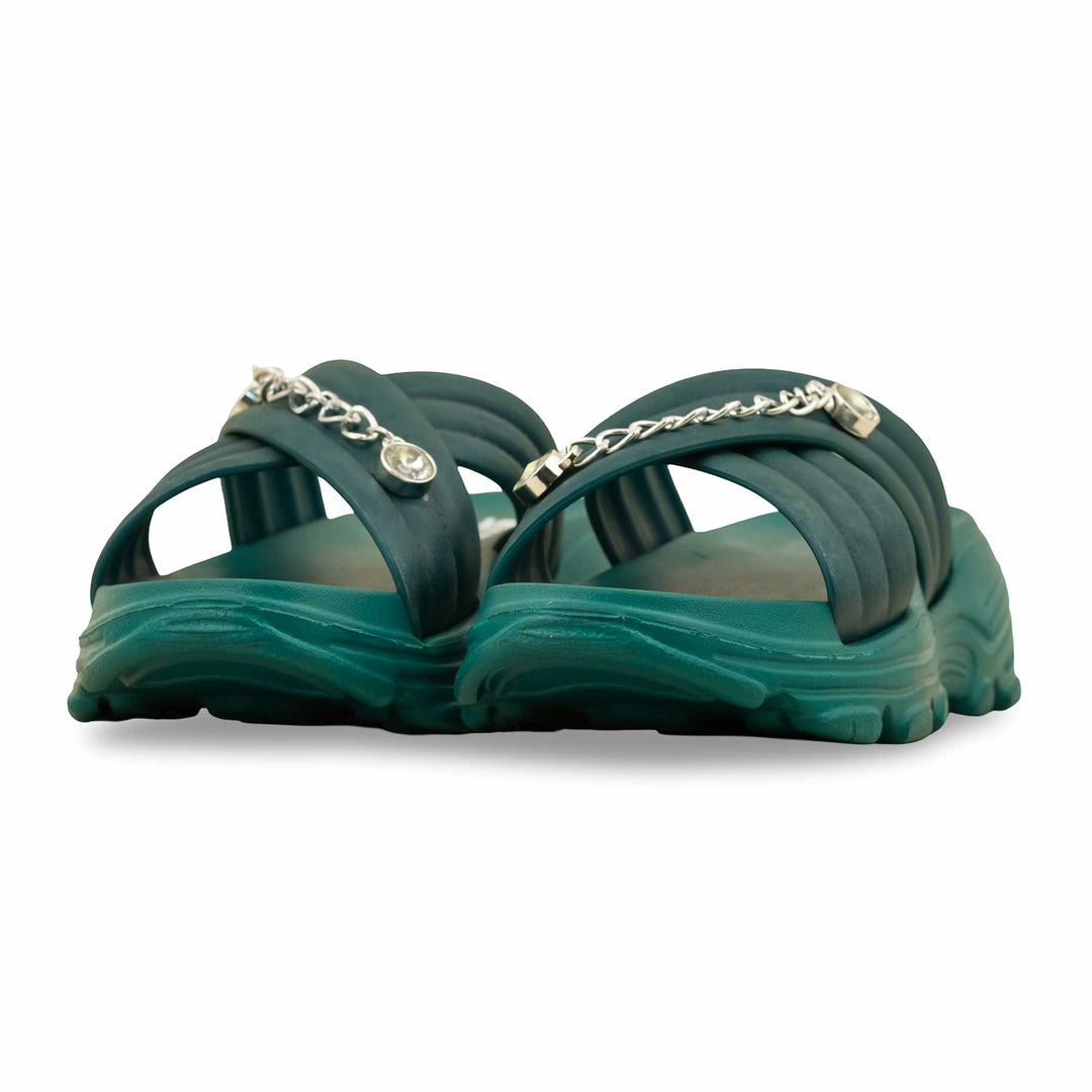 Green Casual Softy For Ladies CL9350
