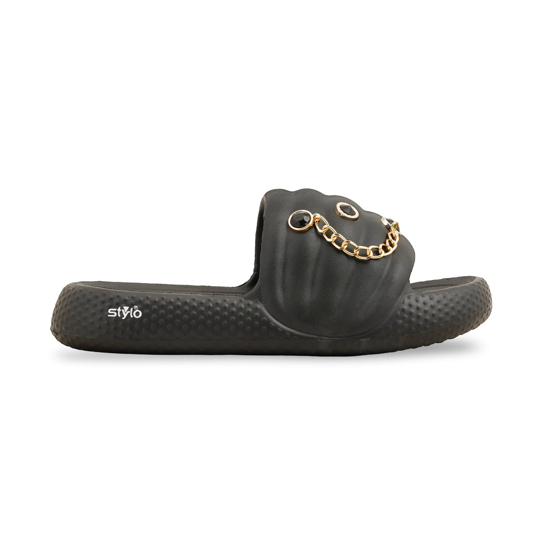 Black Casual Softy For Ladies CL9353