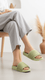 Green Casual Women Softy CL9360