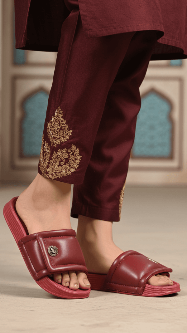 Maroon Casual Softy CL9371