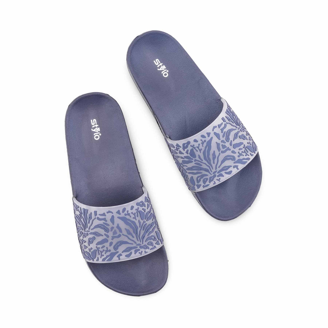 Blue Casual Softy For Women CL9382