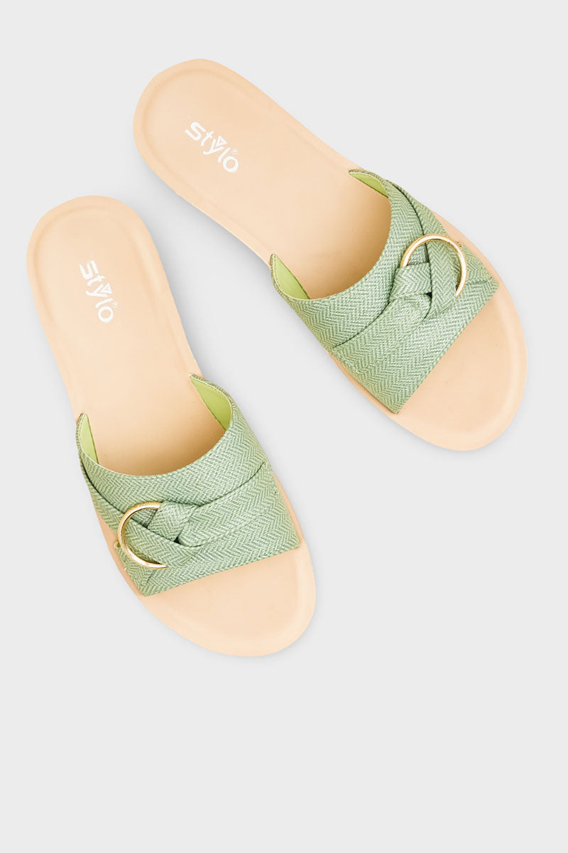 Teal Blue Casual Softy For Ladies CLS031