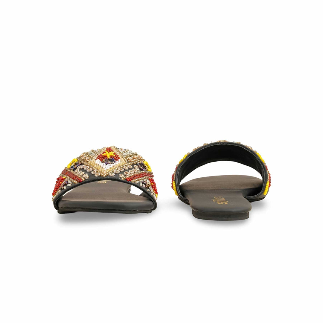 Black Fancy Slipper EC0216