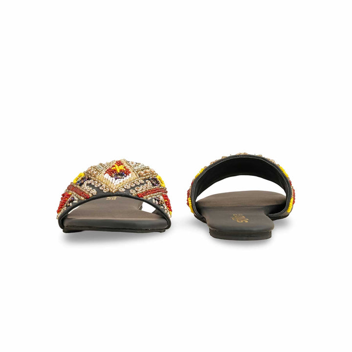 Black Fancy Slipper EC0216