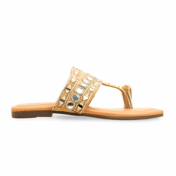 Fawn Ethnic Chappal EC0237