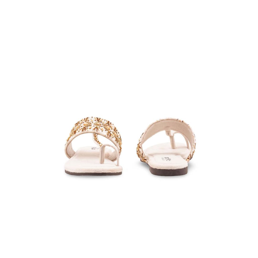 Fawn Ethnic Chappal For Women EC0252