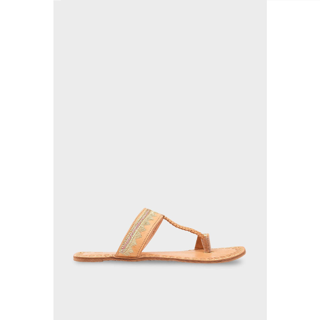 Fawn Kolapoori Chappal EC0256
