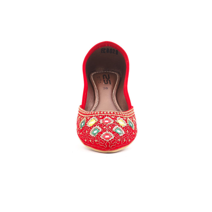 Red Casual Khusa EC8029