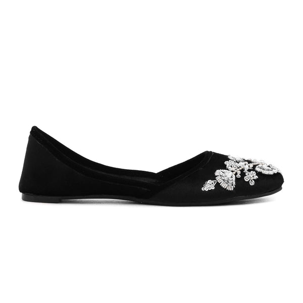 Black Fancy Khussa EC8287