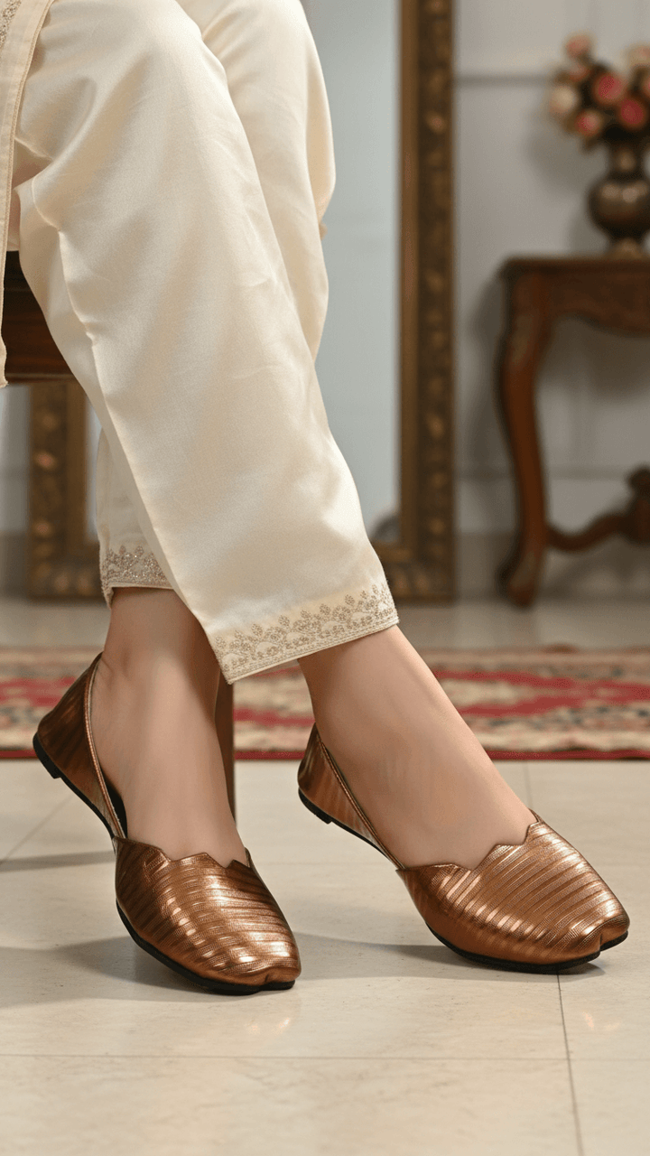Copper Casual Khussa EC8359