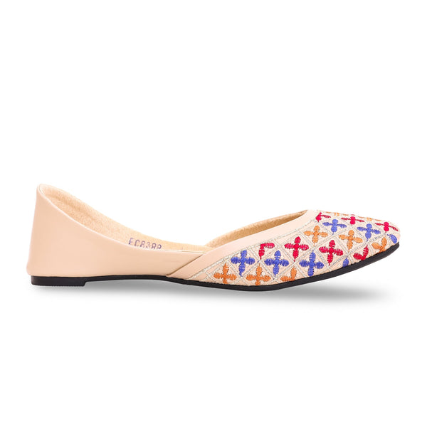 Fawn Casual Khussa EC8388