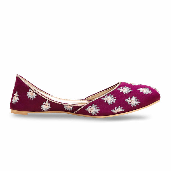 Purple Fancy Khussa  EC8476