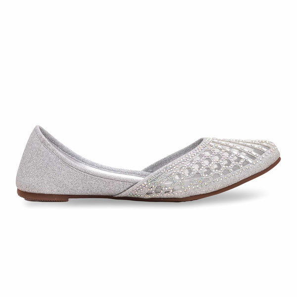 Silver Fancy Khussa EC8503