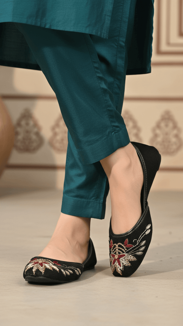 Black Formal Khussa EC8546