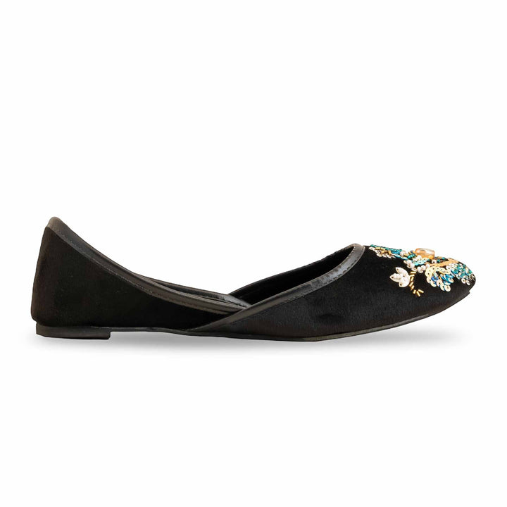 Black Fancy Women Khusa EC8558
