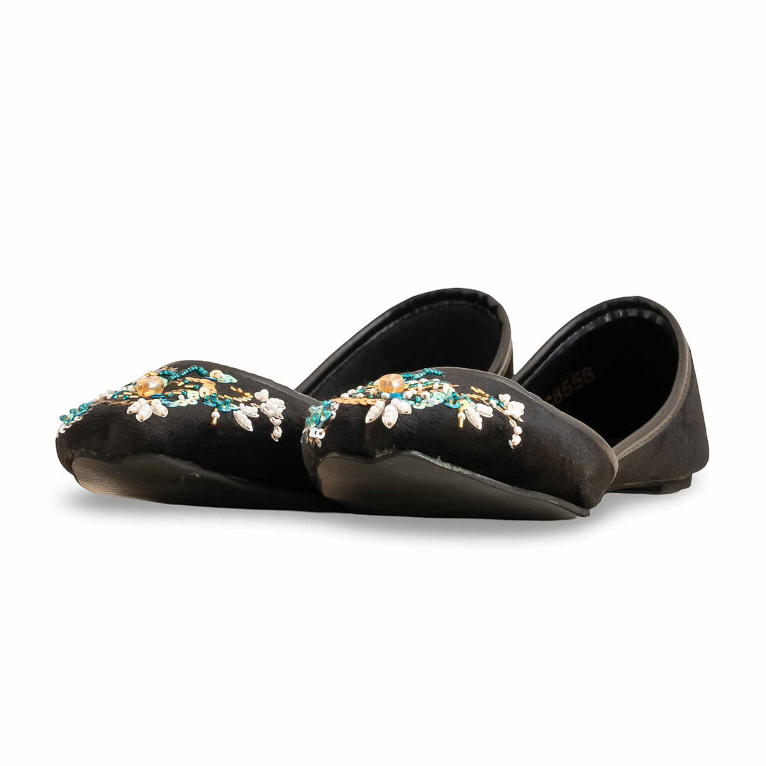 Black Fancy Women Khusa EC8558