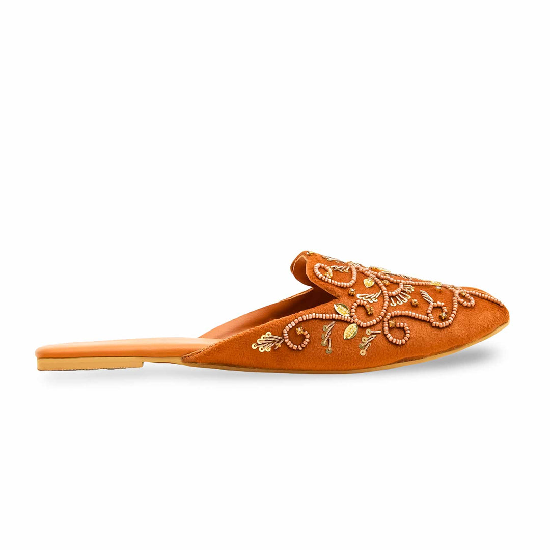 Rust Fancy Back Open Khusa EC8589