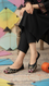 Black Ethnic Khussa For Ladies EC8592