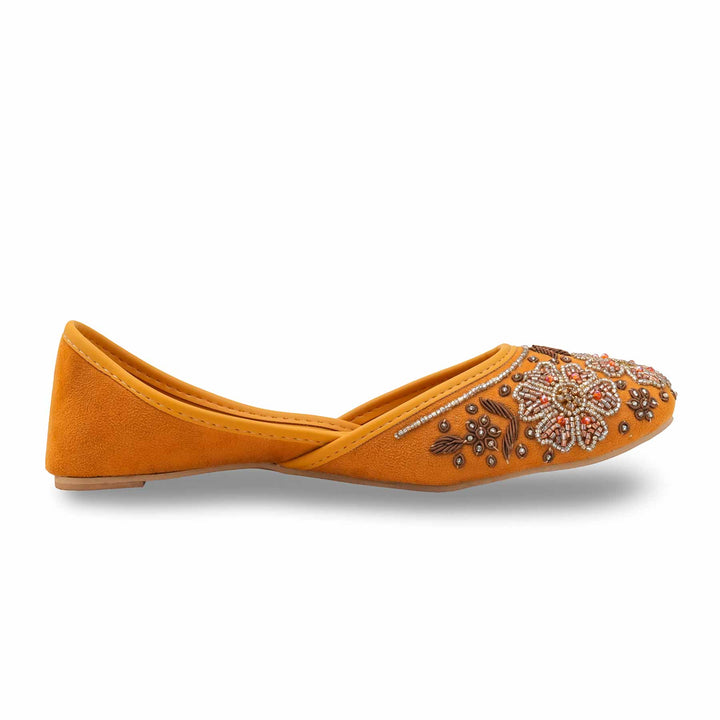 Mustard Fancy Women Khusa EC8607