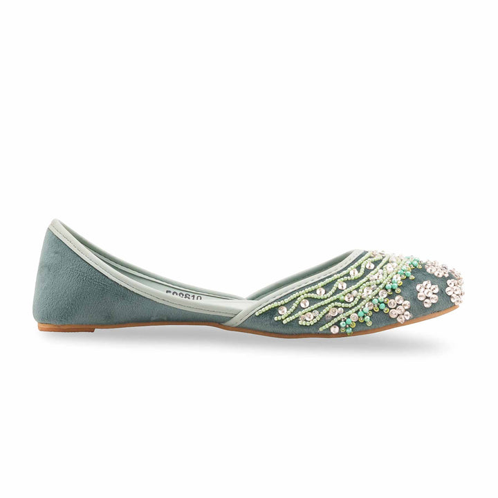 PISTAGREEN Fancy Khussa For Ladies EC8610