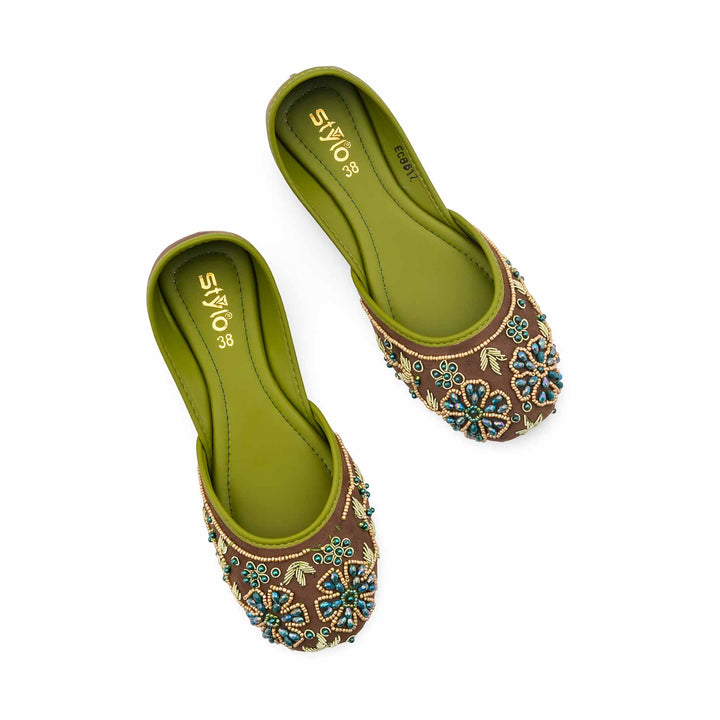 Mehndi Fancy khussa For Ladies EC8617
