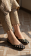 Black Ethnic Khussa EC8620
