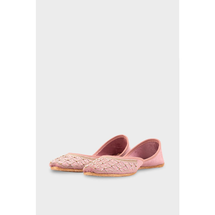 Pink Ethnic Khussa EC8629