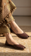 Coffee Leather Khussa EC8639