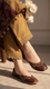 Brown Leather Khussa EC8641