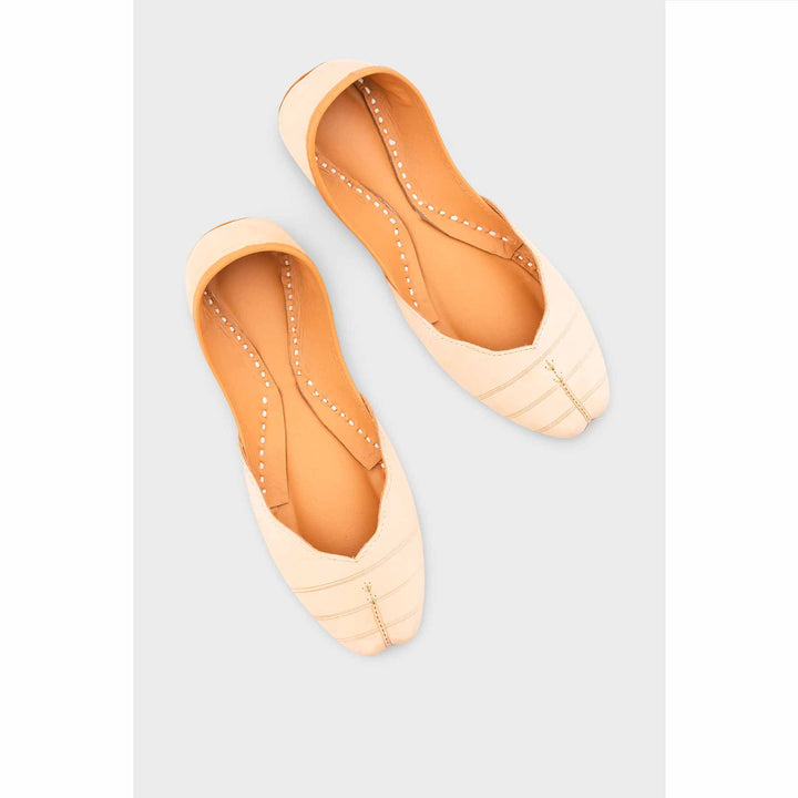 Fawn Leather Khussa EC8644