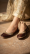 Brown Leather Khussa EC8660