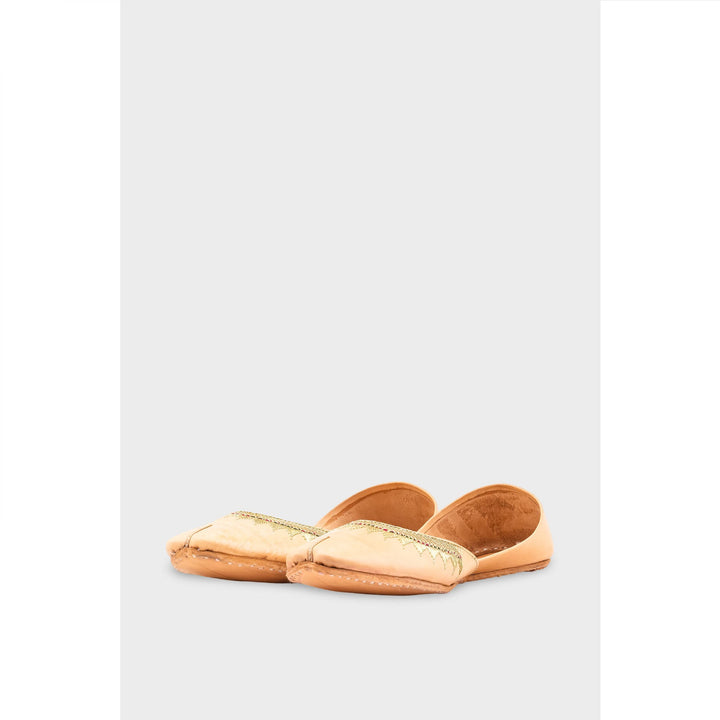 Fawn Leather Khussa EC8660